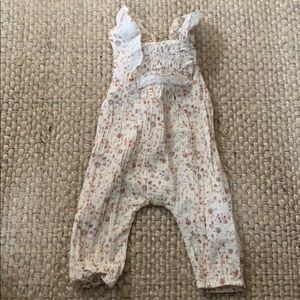 Zara Floral Onesie/Coverall